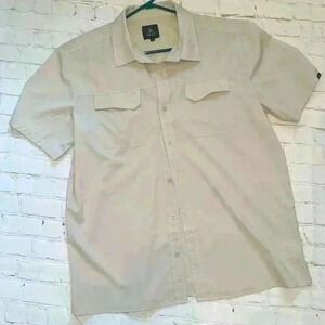 Gillz men’s fishing flex mesh button down active wear shirt nwot